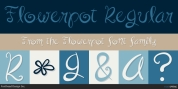 Flowerpot font download
