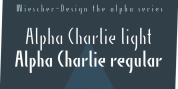 Alpha Charlie font download