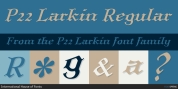 P22 Larkin font download