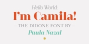 Camila font download
