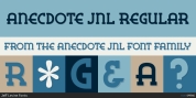 Anecdote JNL font download