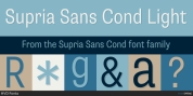 Supria Sans Cond font download