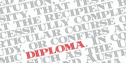 Diploma font download