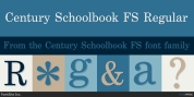 Century Schoolbook FS font download