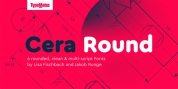 Cera Round Pro font download