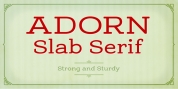 Adorn Slab Serif Smooth font download
