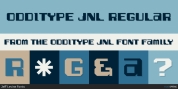 Odditype JNL font download