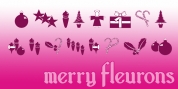 Merry Fleurons font download