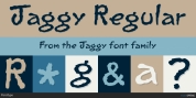 Jaggy font download