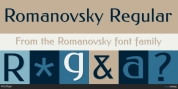 Romanovsky font download