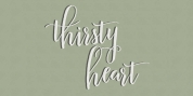 Thirsty Heart Pro font download