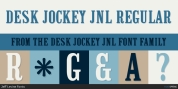Desk Jockey JNL font download