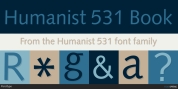 Humanist 531 font download