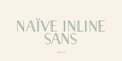 Naive Inline Sans font download