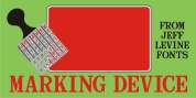Marking Device JNL font download