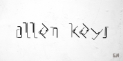 Allen Keys font download