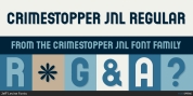Crimestopper JNL font download