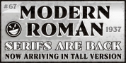 ARB 67 Modern Roman font download
