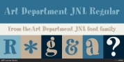 Art Department JNL font download