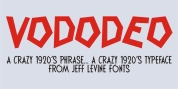 Vododeo JNL font download
