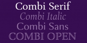 Combi Serif font download