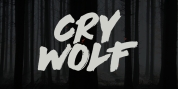 Cry Wolf font download