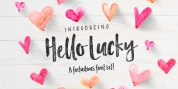 Hello Lucky font download