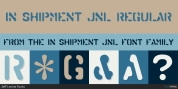In Shipment JNL font download