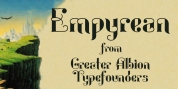 Empyrean font download