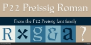 P22 Preissig font download