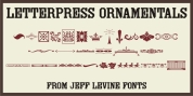 Letterpress Ornamentals JNL font download