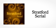 Stratford Serial font download