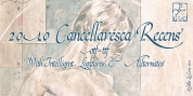 2010 Cancellaresca Recens font download