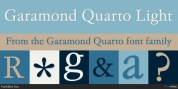 Garamond Quarto font download