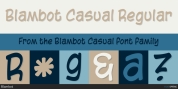 Blambot Casual font download