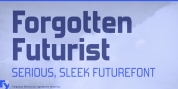 Forgotten Futurist font download