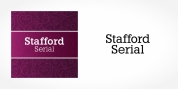 Stafford Serial font download