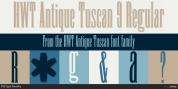HWT Antique Tuscan 9 font download