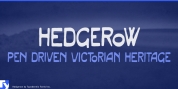 Hedgerow font download