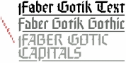 Faber Gotic font download