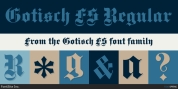 Gotisch FS font download
