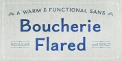 Boucherie Flared font download