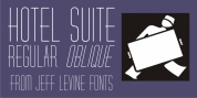 Hotel Suite JNL font download