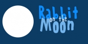 Rabbit On The Moon font download