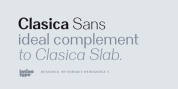 Clasica Sans font download