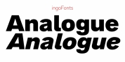 Analogue Pro font download