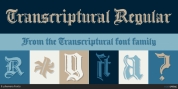 Transcriptural font download