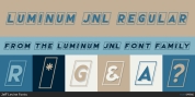 Luminum JNL font download