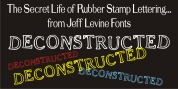 Deconstructed JNL font download