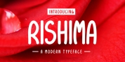 Rishima font download